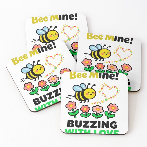 Item preview, Bee Mine Buzzing With Love designed and sold by wesdesignshop.