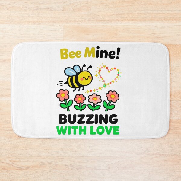 Item preview, Bee Mine Buzzing With Love designed and sold by wesdesignshop.