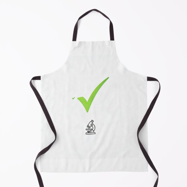 Item preview, Green Microscope with Checkmark – Sticker Style Science Design designed and sold by GoxyVision.