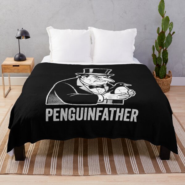 Item preview, The Penguinfather Mafia Boss Cinema Parody - Vintage Monochrome Graphic designed and sold by AdyKurniawan.