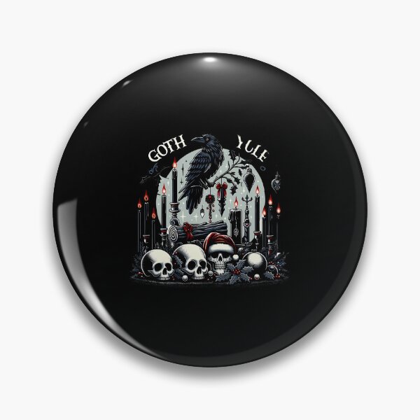 Item preview, Goth Yule Crow designed and sold by mnorseck38.