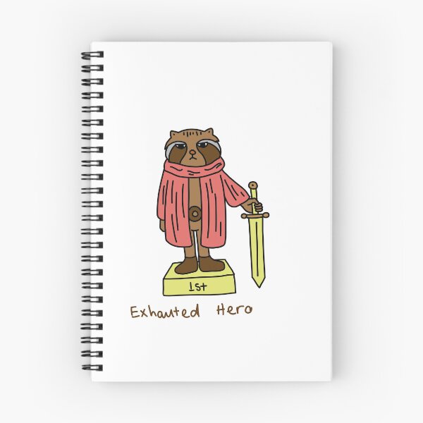 Item preview, Exhausted Hero Cute Cartoon Animal Illustration designed and sold by Baby-Care.