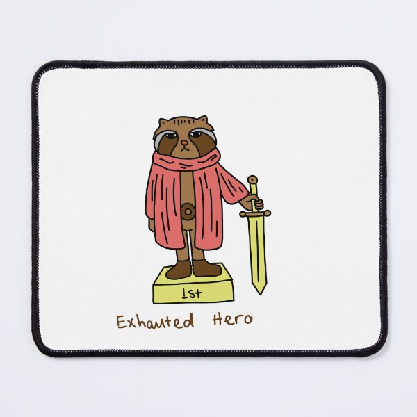 Item preview, Exhausted Hero Cute Cartoon Animal Illustration designed and sold by Baby-Care.