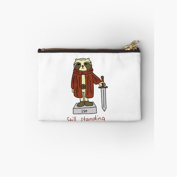 Item preview, Still Standing Exhausted Hero Cute Cartoon Illustration designed and sold by Baby-Care.