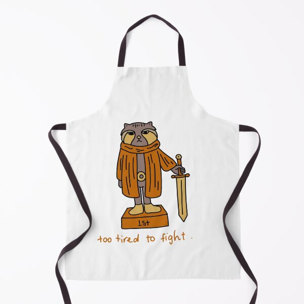 Item preview, Too Tired to Fight Cute Exhausted Hero Illustration designed and sold by Baby-Care.