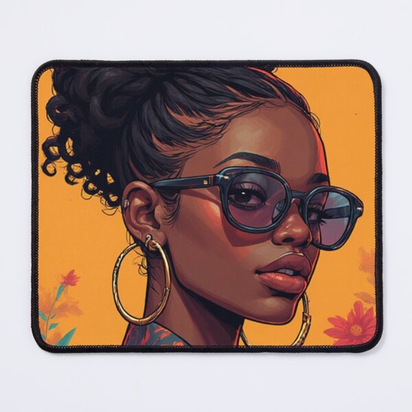Item preview, Blaxploitation GIRLS Power – Retro 70s Soul Style designed and sold by Arte Cartoon From TagTeam Group.