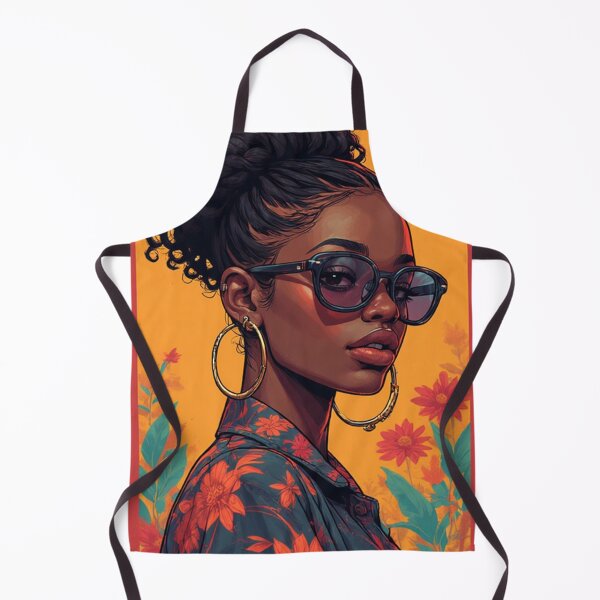 Item preview, Blaxploitation GIRLS Power – Retro 70s Soul Style designed and sold by Arte Cartoon From TagTeam Group.