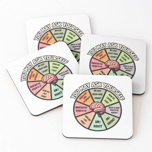 Item preview, Brain Humor You May Ask Yourself Chart designed and sold by karehildebrand.