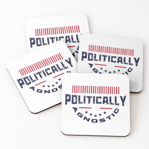 Item preview, Politically Agnostic | Anti Democrat Humour T-shirt designed and sold by PixelGrafiks.