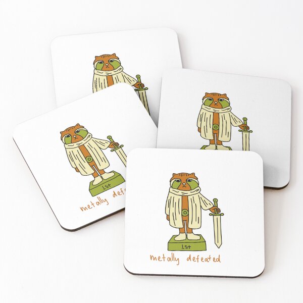 Item preview, Mentally Defeated Exhausted Hero Cute Cartoon Illustration designed and sold by Baby-Care.