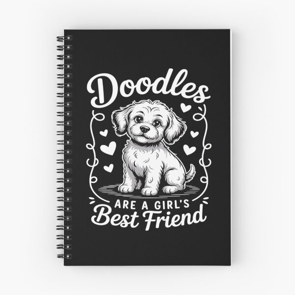 Item preview, Doodles Are A Girl's Best Friend Golden Labradoodle Doodle designed and sold by ProudForFunny.