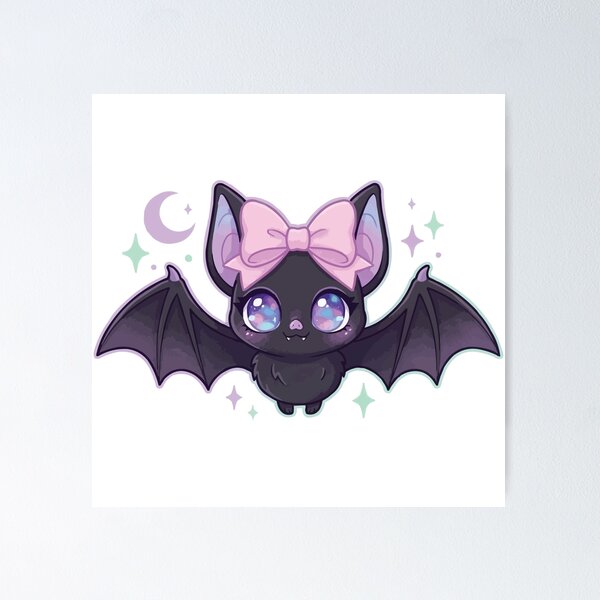 Item preview, Pastel Goth Bat - Creepy But Cute Aesthetic designed and sold by Petzzz.