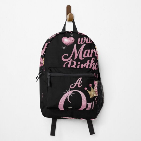 Item preview, A Queen Was Born on March 20 Happy Birthday To Me designed and sold by PowAcademy.