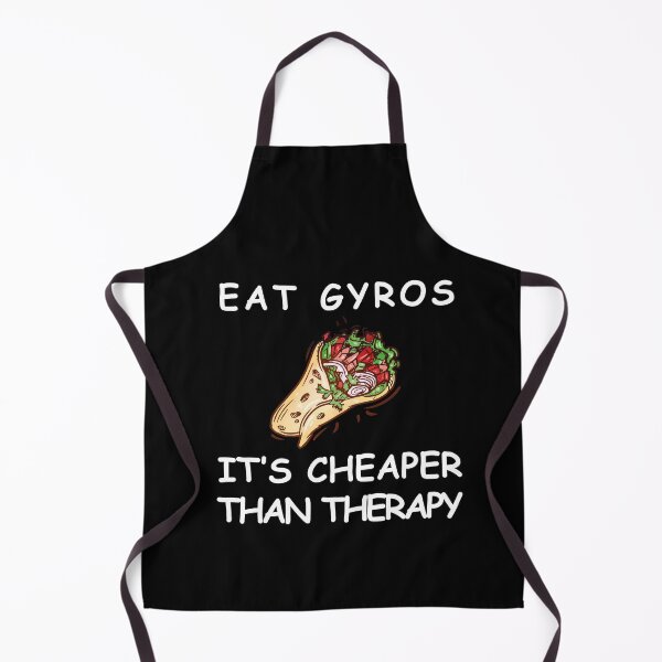 Artikelvorschau, Iss Gyros, das ist billiger als eine Therapie. entworfen und verkauft von wholigans.
