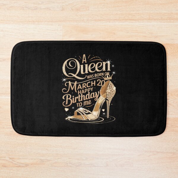 Item preview, A Queen Was Born on March 20, 20th March Birthday Queen designed and sold by MythWoot.