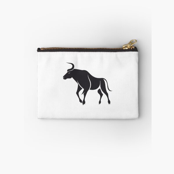 Item preview, Simple flat logo design of a black bull designed and sold by MiraCleAI.