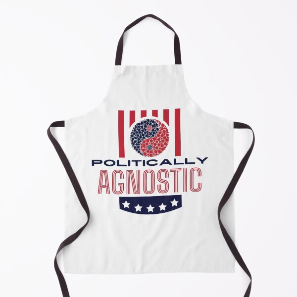Item preview, Politically Agnostic | Yin-Yang Humor Quote Shirt designed and sold by PixelGrafiks.