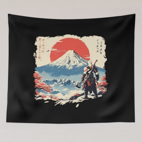 Item preview, Lonely Warrior Snow Landscape designed and sold by jonboen.