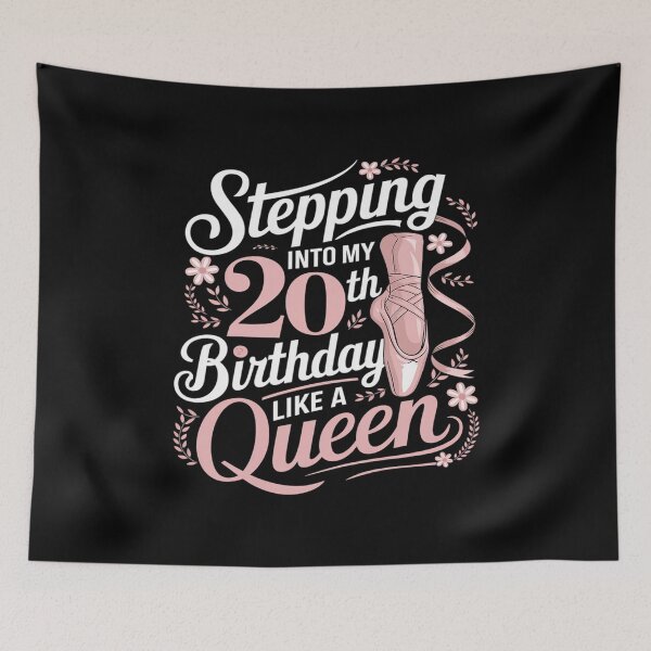 Item preview, Ballerina 20th Birthday Queen Ballet Dancing Celebrant designed and sold by MythWoot.