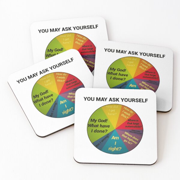 Item preview, Classic You May Ask Yourself Pie Chart designed and sold by karehildebrand.