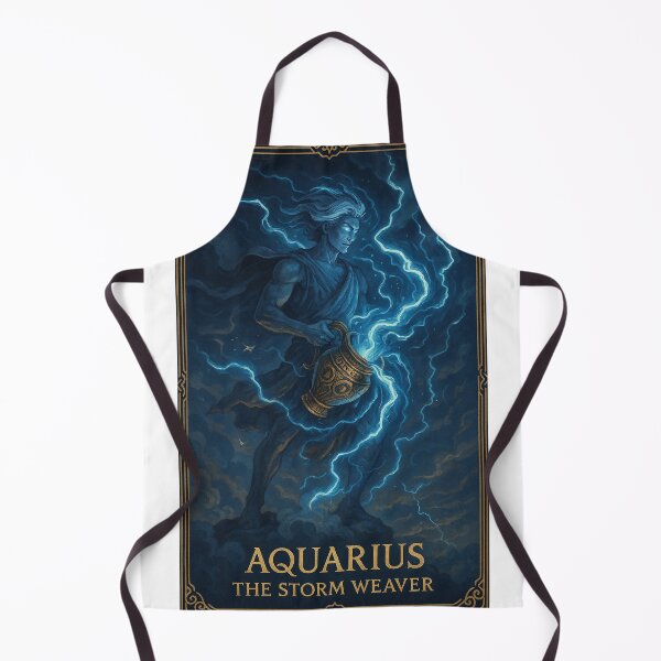 Item preview, Aquarius Tarot Card – The Storm Weaver designed and sold by the-dovlat.