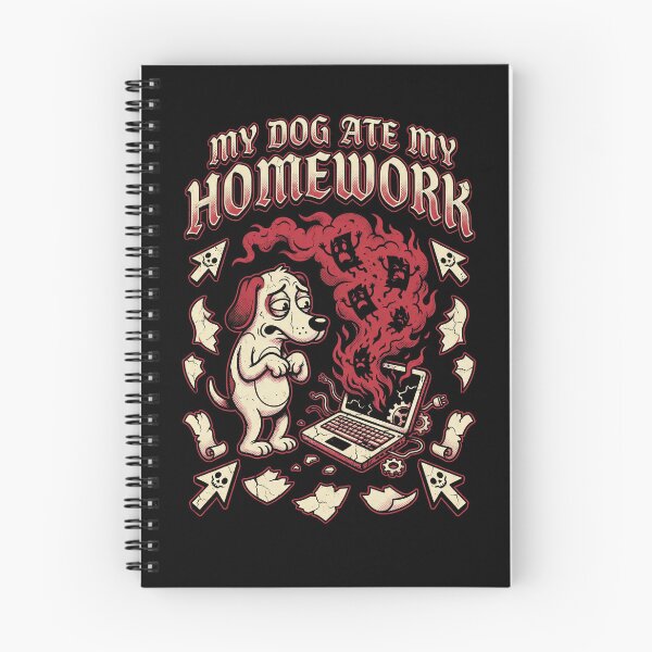 Item preview, My Dog Ate Homework designed and sold by Flying Doggo.