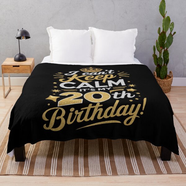 Item preview, Birthday Party I Can't Keep Calm It's My 20th Birthday designed and sold by MythWoot.