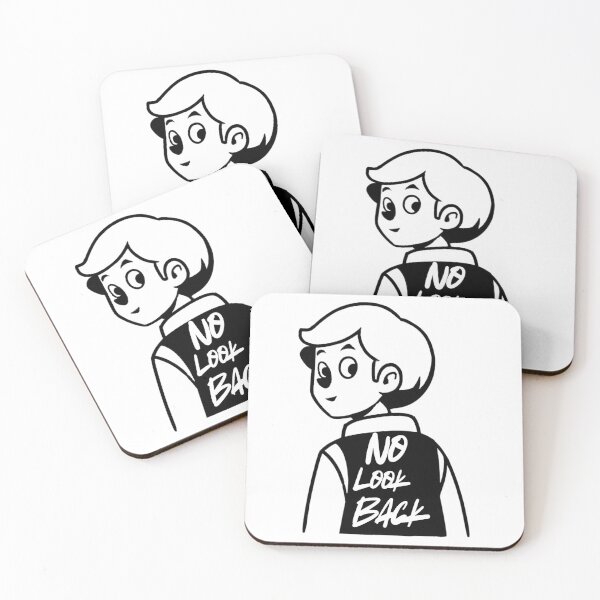 Item preview, No Look Back – Motivational Streetwear Quote Illustration designed and sold by A1MarketDesigne.