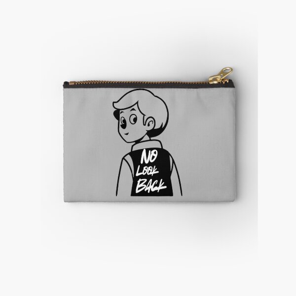 Item preview, No Look Back – Motivational Streetwear Quote Illustration designed and sold by A1MarketDesigne.