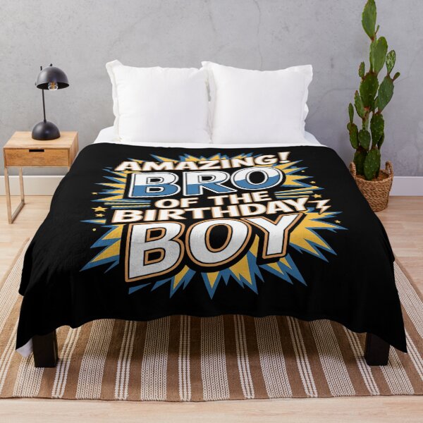 Item preview, Brother of the Birthday Boy Matching Family Bro designed and sold by PowAcademy.