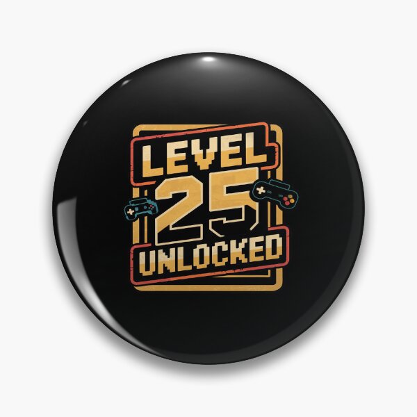 Artikelvorschau, Level 25 freigeschaltet – Videospieler feiert 25. Geburtstag entworfen und verkauft von angolinnArt.