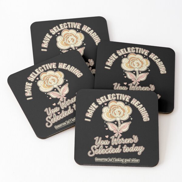 Item preview, I Have Selective Hearing Funny Mens Womens Saying Dad Joke  designed and sold by THREE LITTLE BEANS.