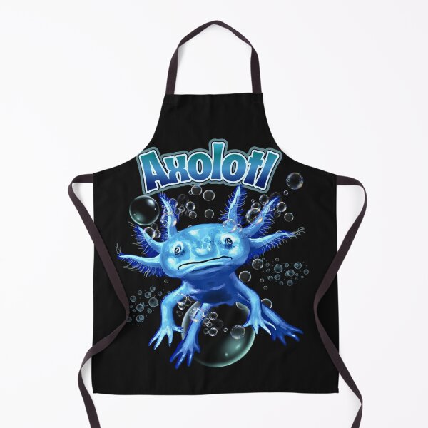 Item preview,  Axolotl Blue Bubble Splash designed and sold by Tripp Art Studio.