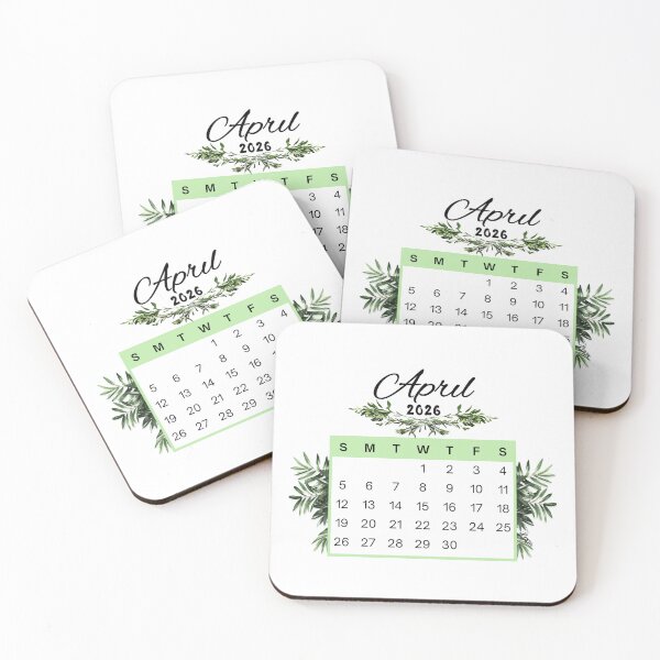 Item preview, April 2026 Calendar Plant Design designed and sold by iRenza.