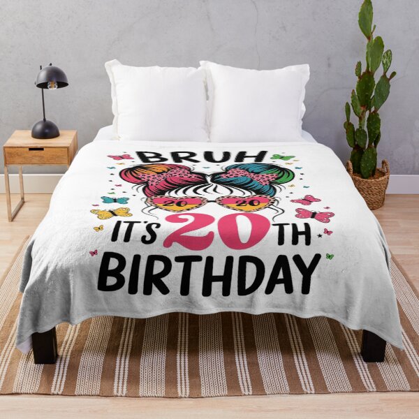 Item preview, Bruh It's My 20th Birthday 20 Year Old Birthday Girl designed and sold by PowAcademy.