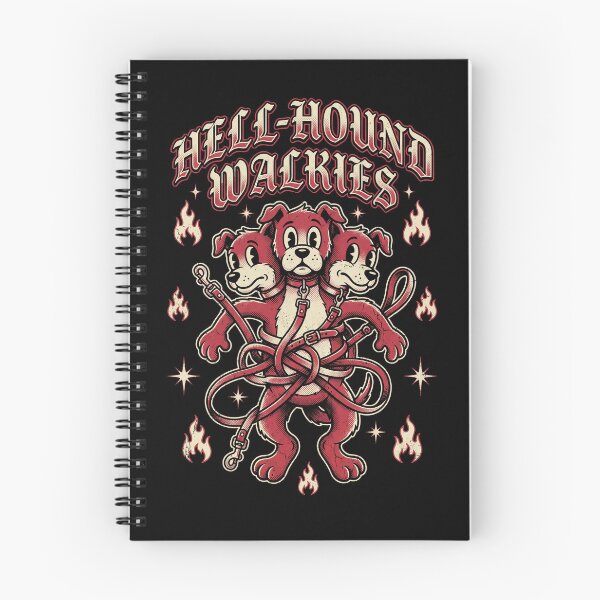 Item preview, Hellhound Walkies of Doom designed and sold by Flying Doggo.