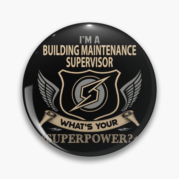 Item preview, Building Maintenance Supervisor designed and sold by SperryRoger.