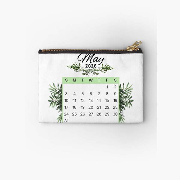 Item preview, May 2026 Calendar Plant Design designed and sold by iRenza.