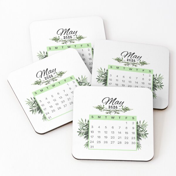 Item preview, May 2026 Calendar Plant Design designed and sold by iRenza.