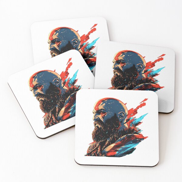 Item preview, Kratos - God Of War designed and sold by jonboen.