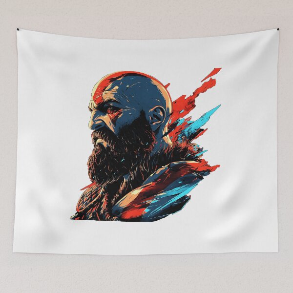 Item preview, Kratos - God Of War designed and sold by jonboen.