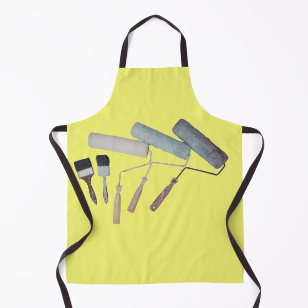 Item preview, Professional house painting tools with rollers and brushes on plain background designed and sold by bvdesignart.