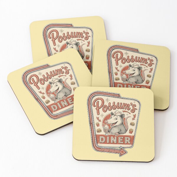 Item preview, Retro Rodent's Roadside Stop designed and sold by AwesomeBeyondLimits.