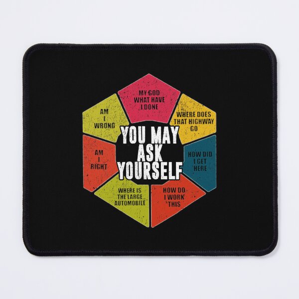 Item preview, Vintage You May Ask Yourself Question Wheel designed and sold by karehildebrand.