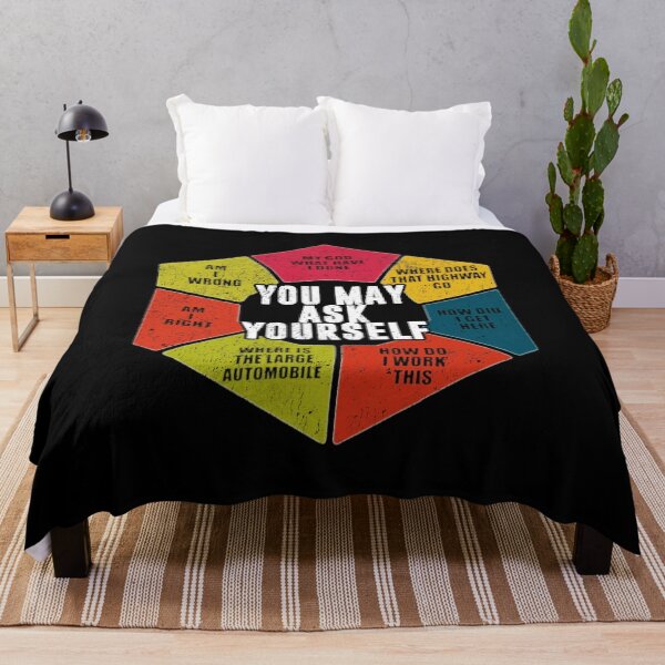 Item preview, Vintage You May Ask Yourself Question Wheel designed and sold by karehildebrand.