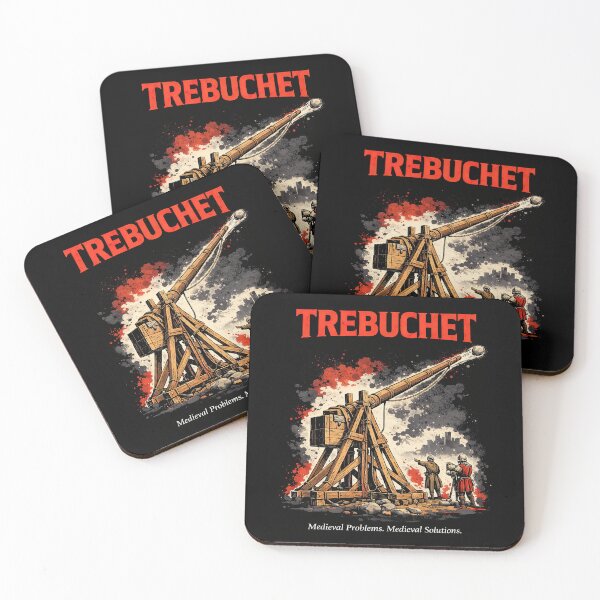 Item preview, Trebuchet Medieval Problem Medieval Solution designed and sold by Retr0Tshirts.