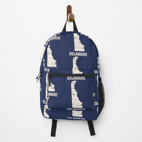 Item preview, Delaware State Map - Modern Minimalist Geography Art designed and sold by mashmosh.