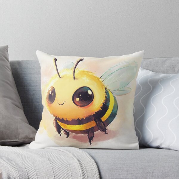 Item preview, Adorable Bee Character Soft Watercolor Style Illustration designed and sold by EL-Lebedenko.