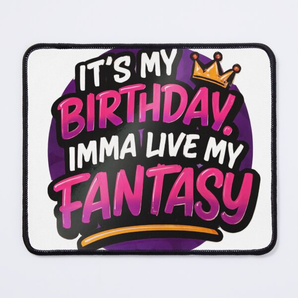 Item preview, It's my birthday Sticker designed and sold by Pennello d'Oro.