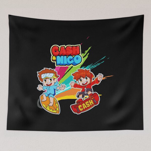 Item preview, Cash And Nico Dynamic Jump Cartoon designed and sold by rawarden.